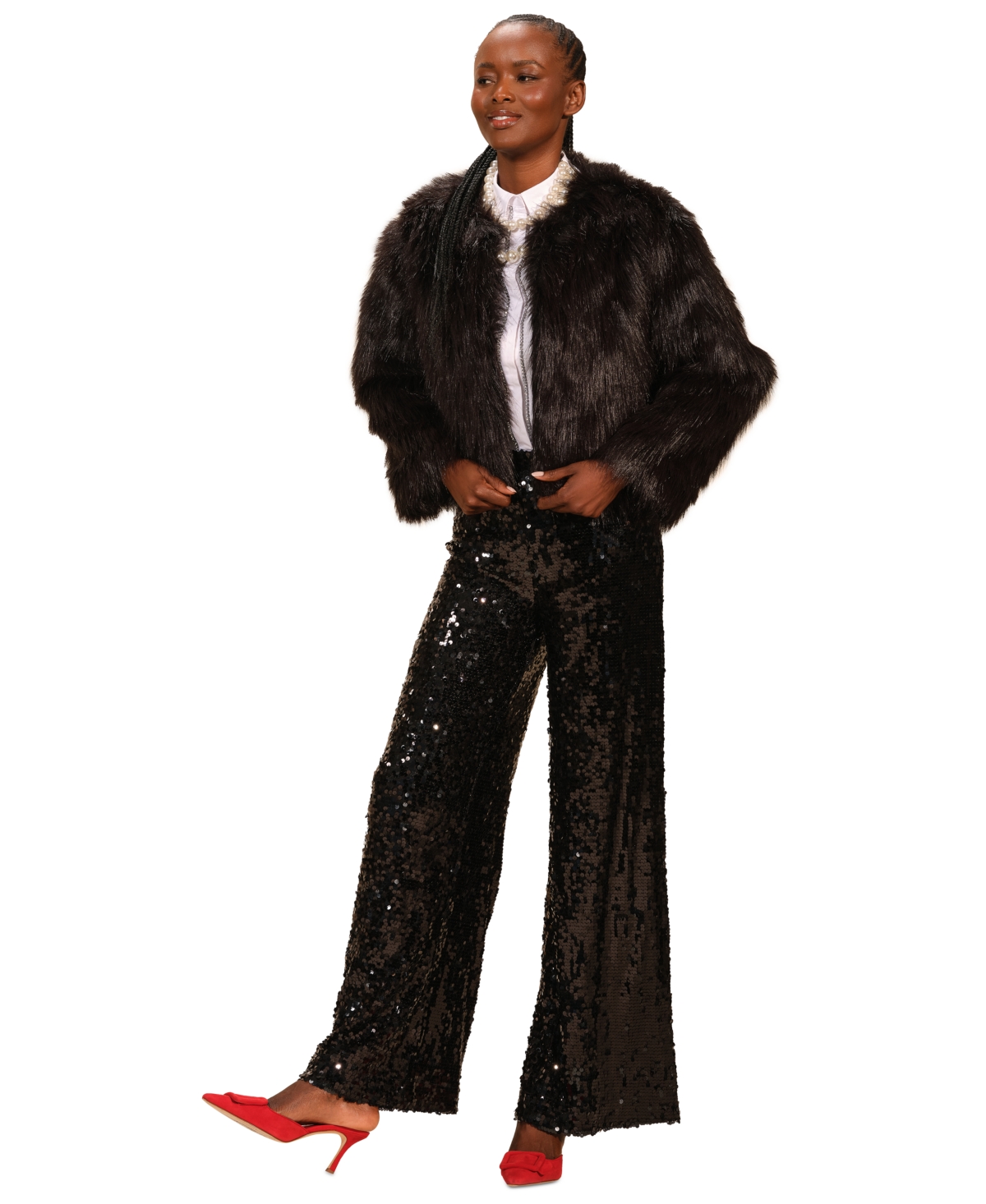 Isaac Mizrahi Women's Chubby Long Sleeves Jacket In Brown