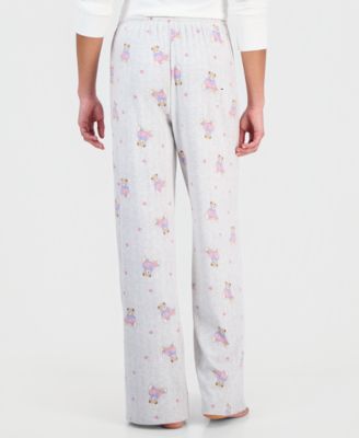 Juniors' Printed Drawstring-Waist Pants