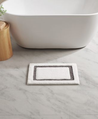 Roan Border Tufted Bath Rug, 17" x 24"