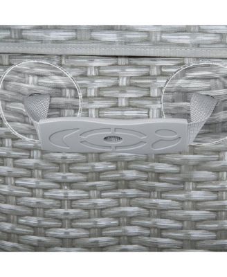 SaluSpa Honolulu AirJet Inflatable Hot Tub with EnergySense Cover, Grey