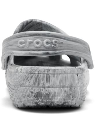 Big Kids Classic Watercolor Marble Clog Sandals from Finish Line