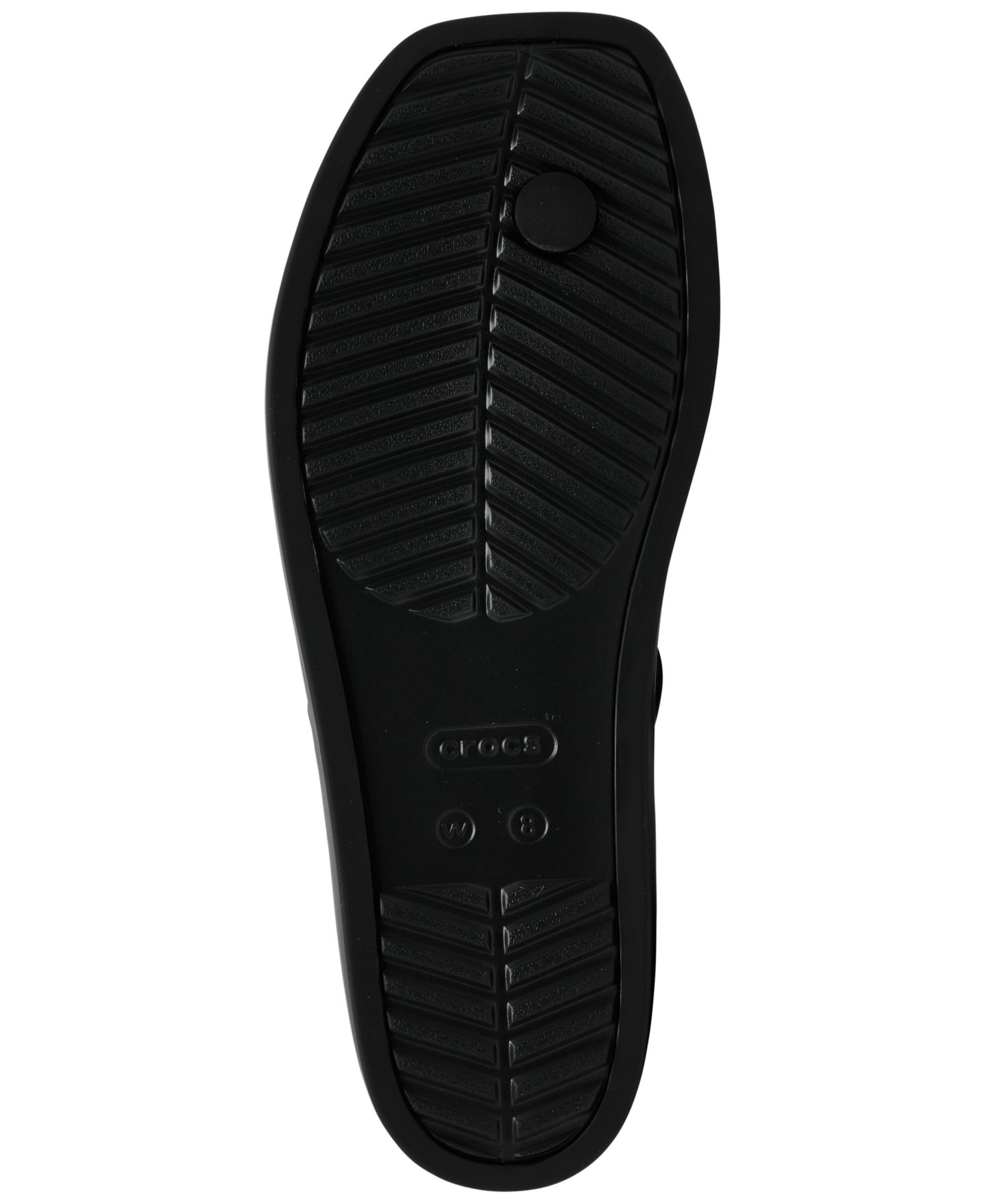 Женские сандалии Crocs Miami Toe Loop, цвет: Чёрный — фото 6