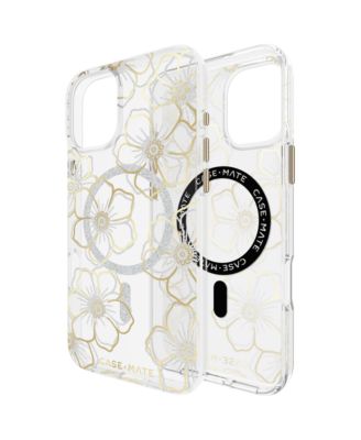 Floral Gems MagSafe Case for Apple iPhone 16 Plus