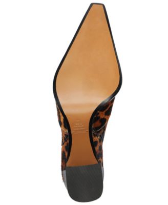 Women's Raffaela Animal Print Pointy Toe Dress Booties