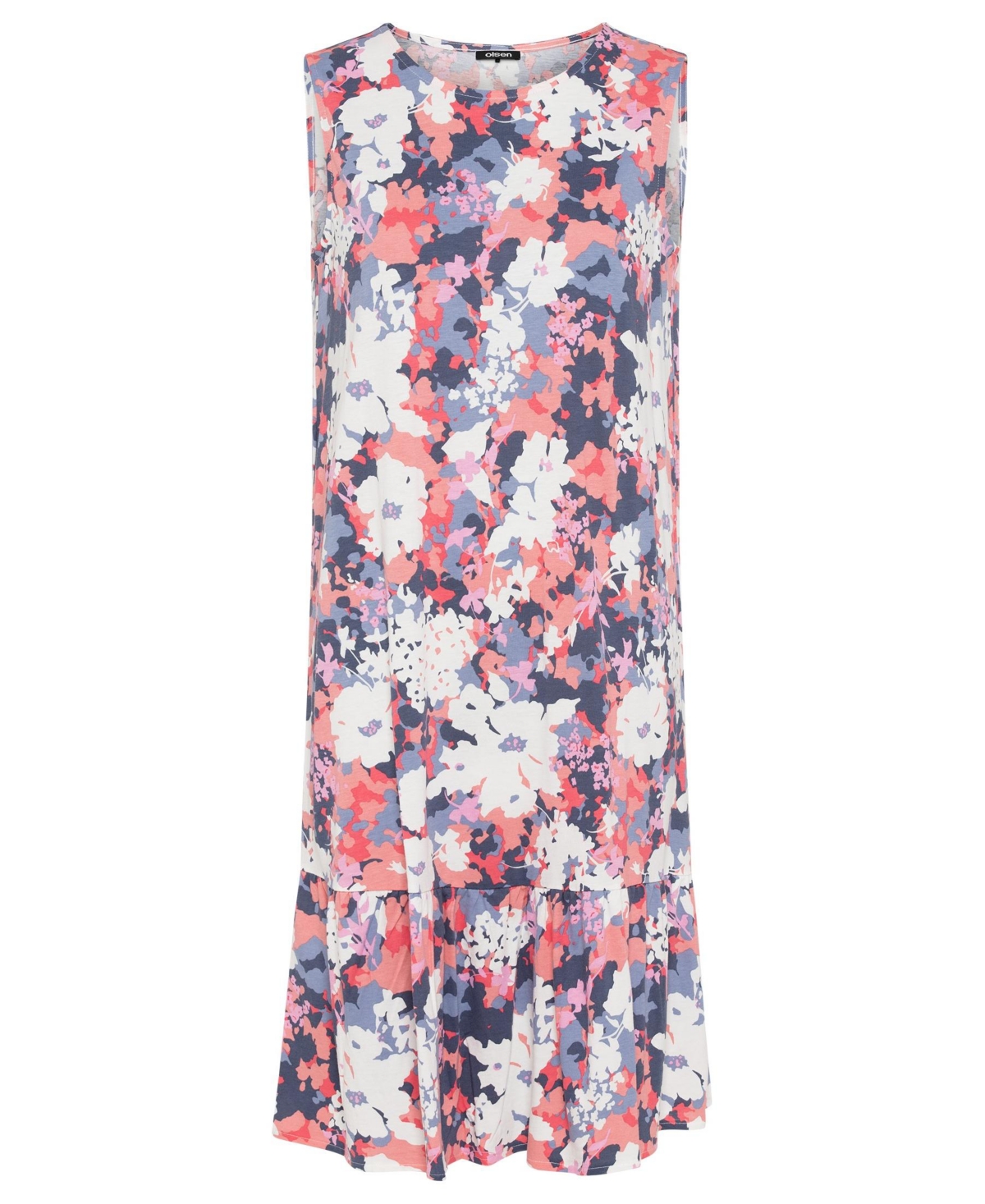 Olsen Women's Sleeveless Floral Camo Dress