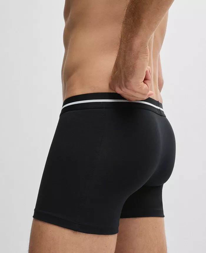 Bold 3-Pack Stretch Cotton Boxer Briefs - thumbnail 5