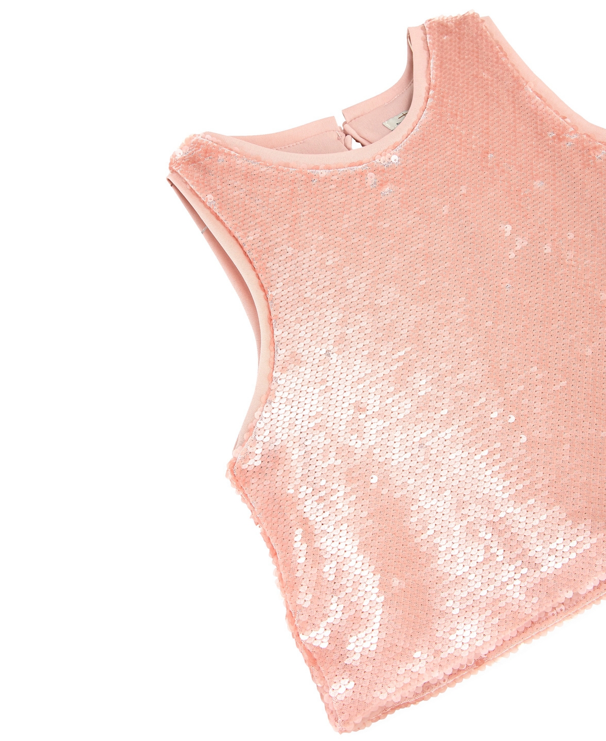 Habitual Kid S Girls 7-16 Sequin Pailette Sleeveless Tank Top In Pink