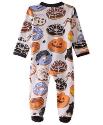 Baby Scout Halloween 2-Way Zip Organic Cotton Footed Sleep and Play Coveralls