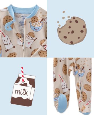 Baby Boys Scout 2-Way Zip Footed Sleep and Play Coveralls