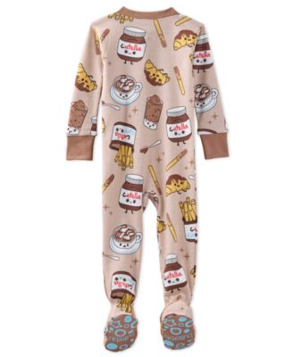 Baby Boys Cruz Cotton Snug-Fit Footed Pajamas