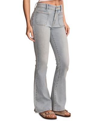 Women's High-Rise Stevie Flare-Leg Denim Jeans