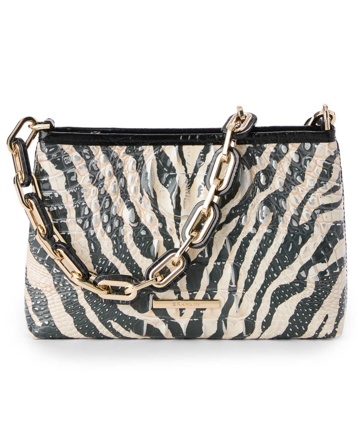 Brahmin Mod Lorelei Small Leather Chain Shoulder Bag