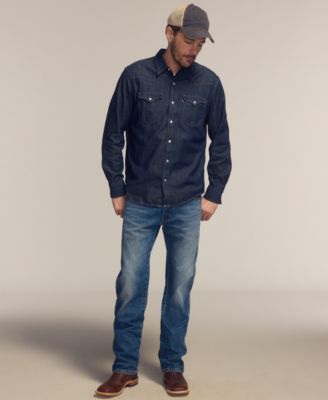 Men's 557 Western Straight Fit Boot Cut Jeans