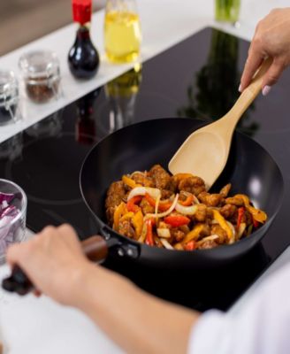 Ceramic Carbon Steel 12" Stir Fry Pan