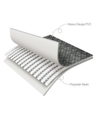 12' x 36" Oasis Designer Round Above Ground Pool, Dark Herringbone