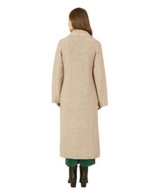 Knitted Maxi Cardigan With Pockets