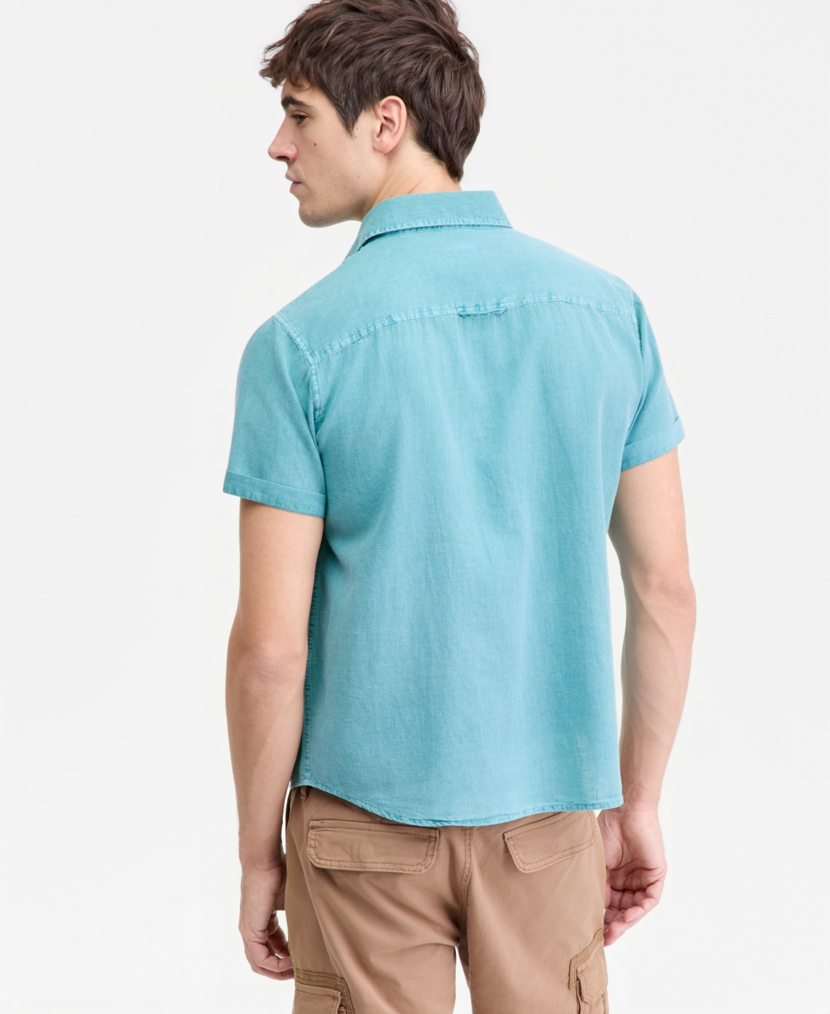 Sun + Stone Men's Linen Hero Shirt, Macy's Exclusive