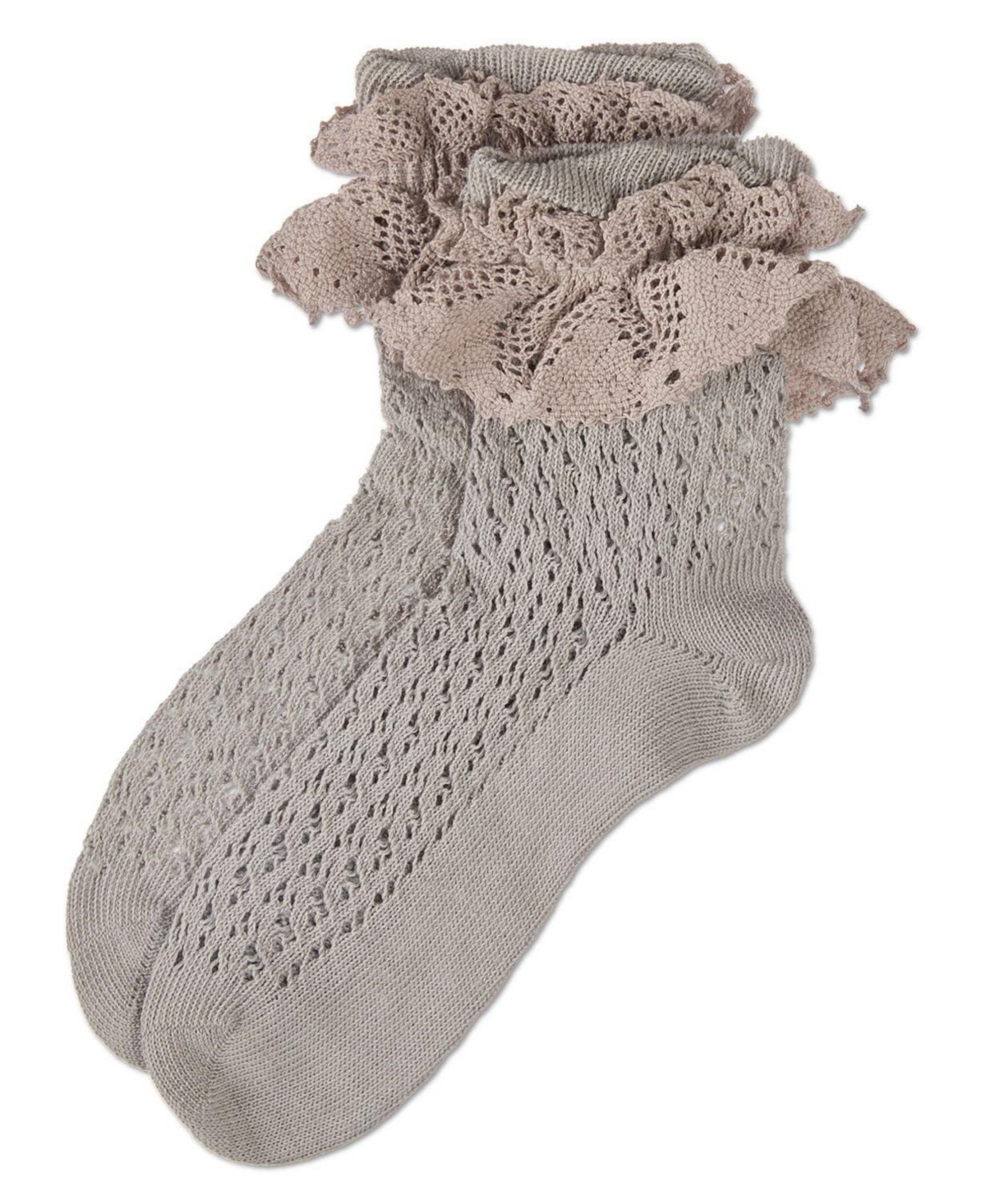MeMoi Women's Whimsy Lace Anklet Socks