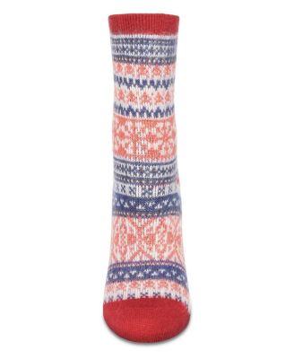 Women's Holiday Wonder Fairisle Soft-fit Crew Socks