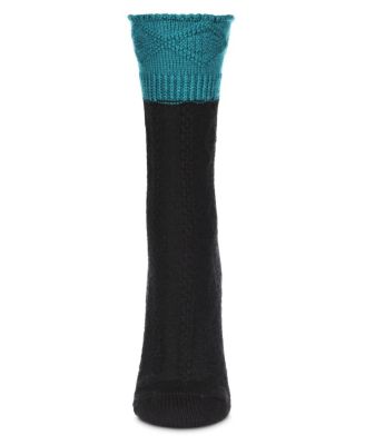 Women's Diamond Bits Soft-Fit Two-Tone Crew Sock