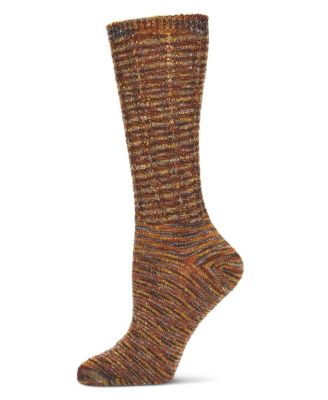 Women's Spacedye Multicolor Cozy Crew Sock
