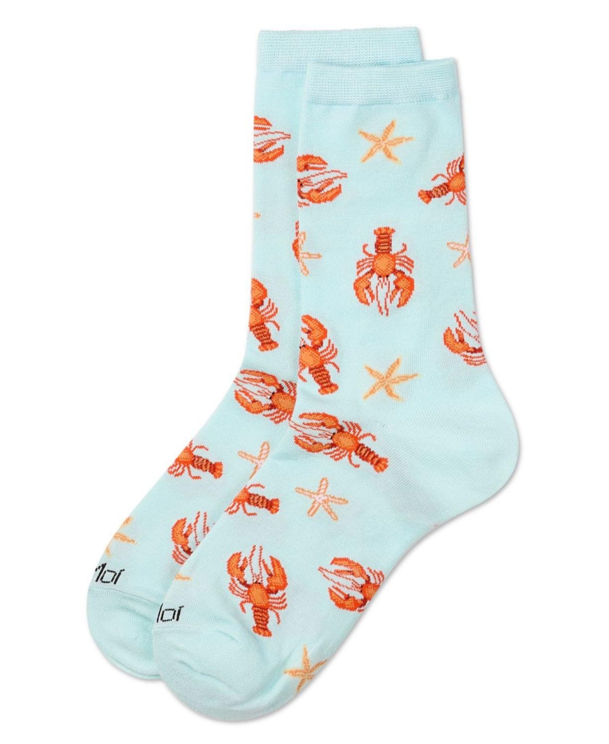 MeMoi Women's Lobsters Rayon From Crew Socks