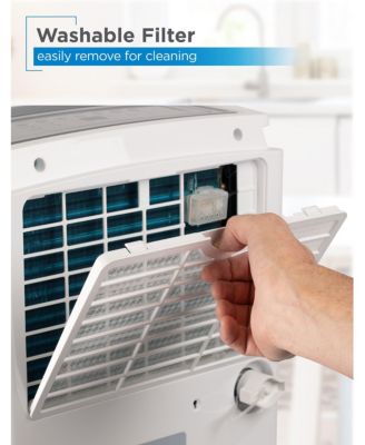 BLACK+DECKER Portable Dehumidifier with Built-in Pump, Smart Home 50 Pint Dehumidifier with Wifi & Alexa