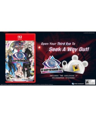 No Sleep For Kaname Date - From AI: The Somnium Files Aiba Edition for Nintendo Switch 2 (Game-Key Card)