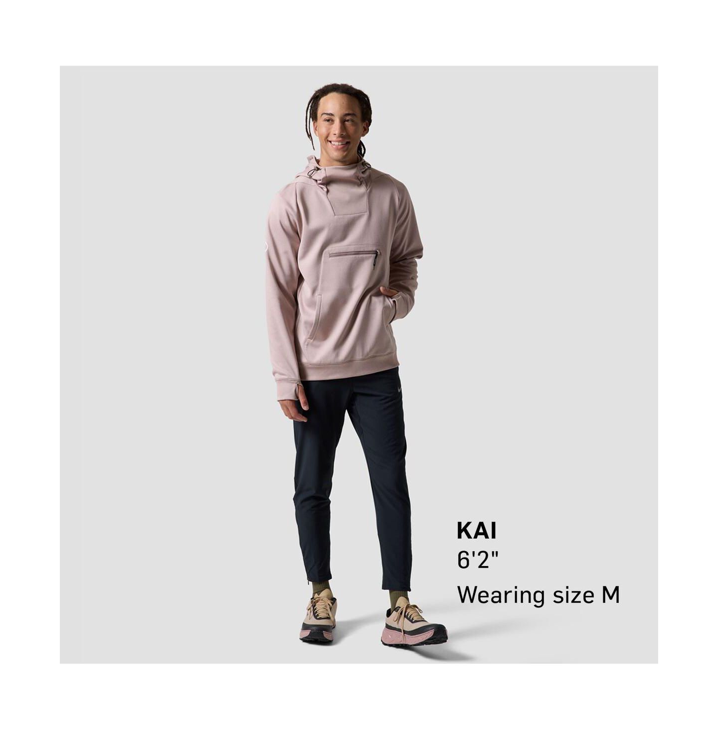 Мужское худи Backcountry BGA Meltdown Water-Resistant Pullover, цвет: Меланжевый, вариант 1 — фото 5