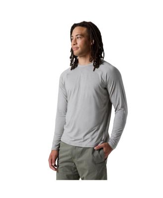 Men's Destination Long-Sleeve Crew Top Performance Shirts Long Sleeve