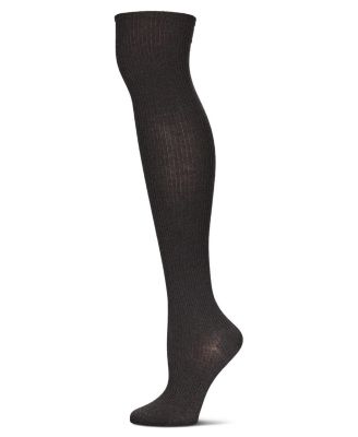 Women's Textured Tone Over The Knee Cotton Blend Warm Sock