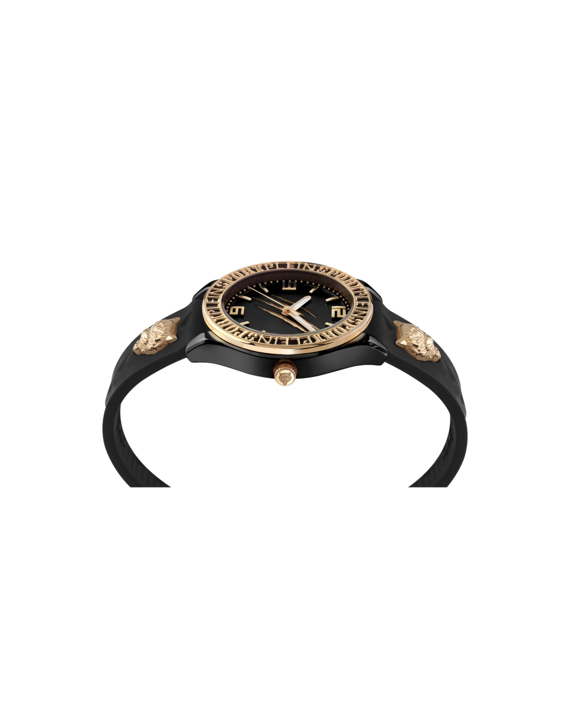 Plein Sport Womens Eclipse 3 Hand Quartz Silicone Strap 36MM