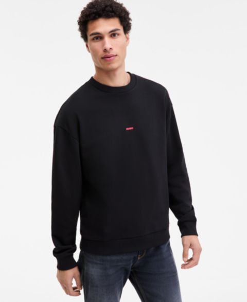 Мужская толстовка Hugo Boss Dubraxo, цвет: Чёрный