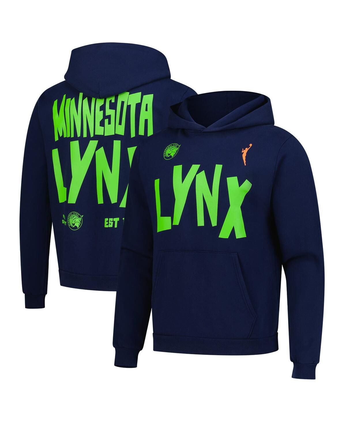 Мужская и женская толстовка премиум-класса Minnesota Lynx 1999 WNBA темно-синего цвета для мужчин и женщин.