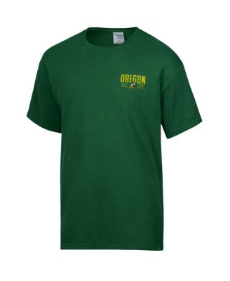 Men's Green Oregon Ducks Big Name T-Shirt