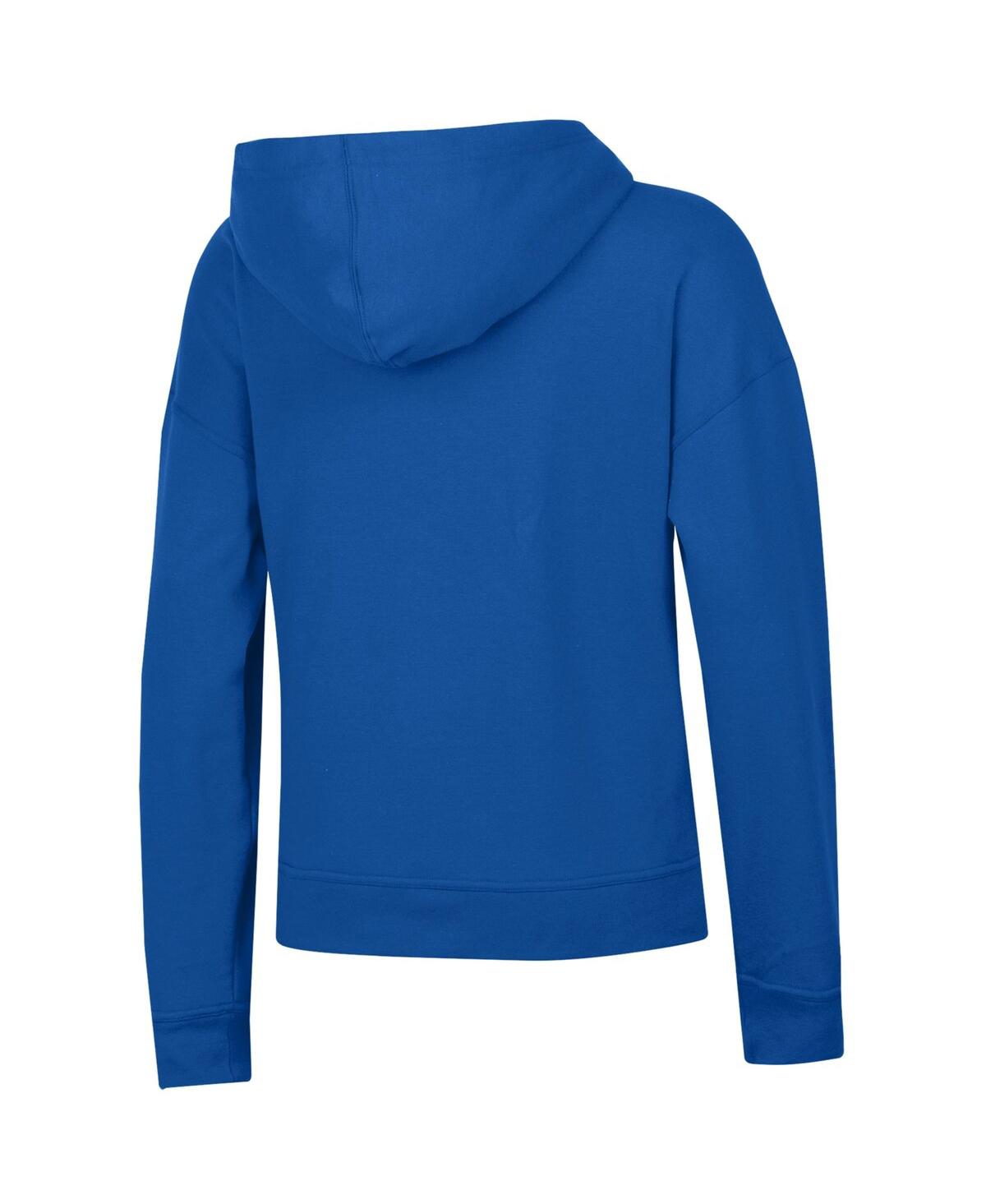 Champion Women's Royal Buffalo Bills Powerblend Hoodie In Blue