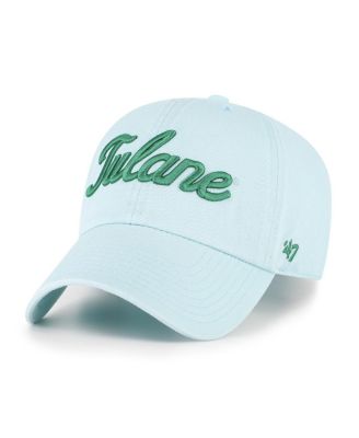 '47 Brand - Men's Powder Blue Tulane Green Wave Vault Clean Up Adjustable Hat