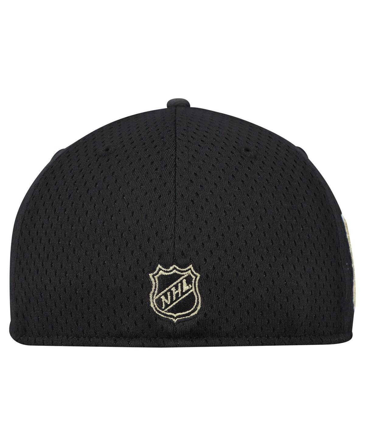 New Era Men's Black/gray Vegas Golden Knights Mesh Crown Two-tone 59fifty Fitted Hat In Black