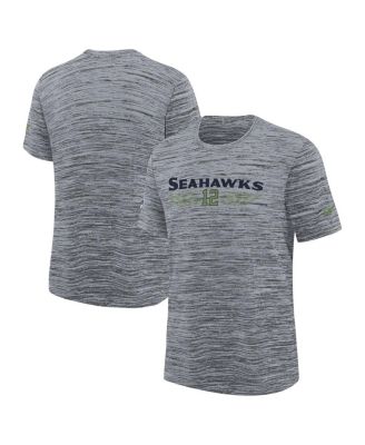 Nike - Big Boys and Girls Wolf Gray Seattle Seahawks 2025 Rivalries Collection Sideline Velocity Dri-FIT T-Shirt