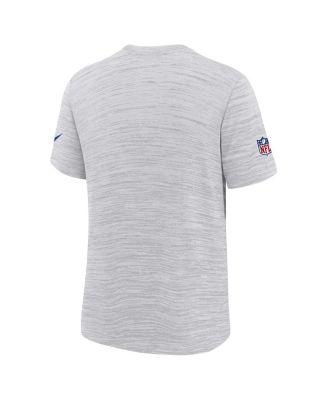 Big Boys and Girls White Buffalo Bills 2025 Rivalries Collection Sideline Velocity Dri-FIT T-Shirt