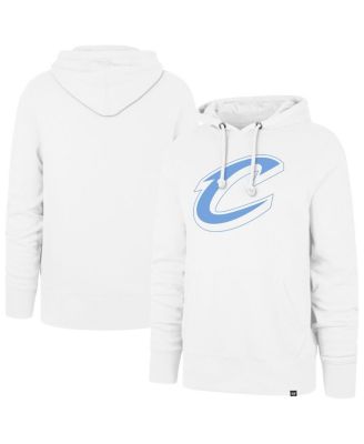 '47 Brand - Men's White Cleveland Cavaliers Headline Pullover Hoodie