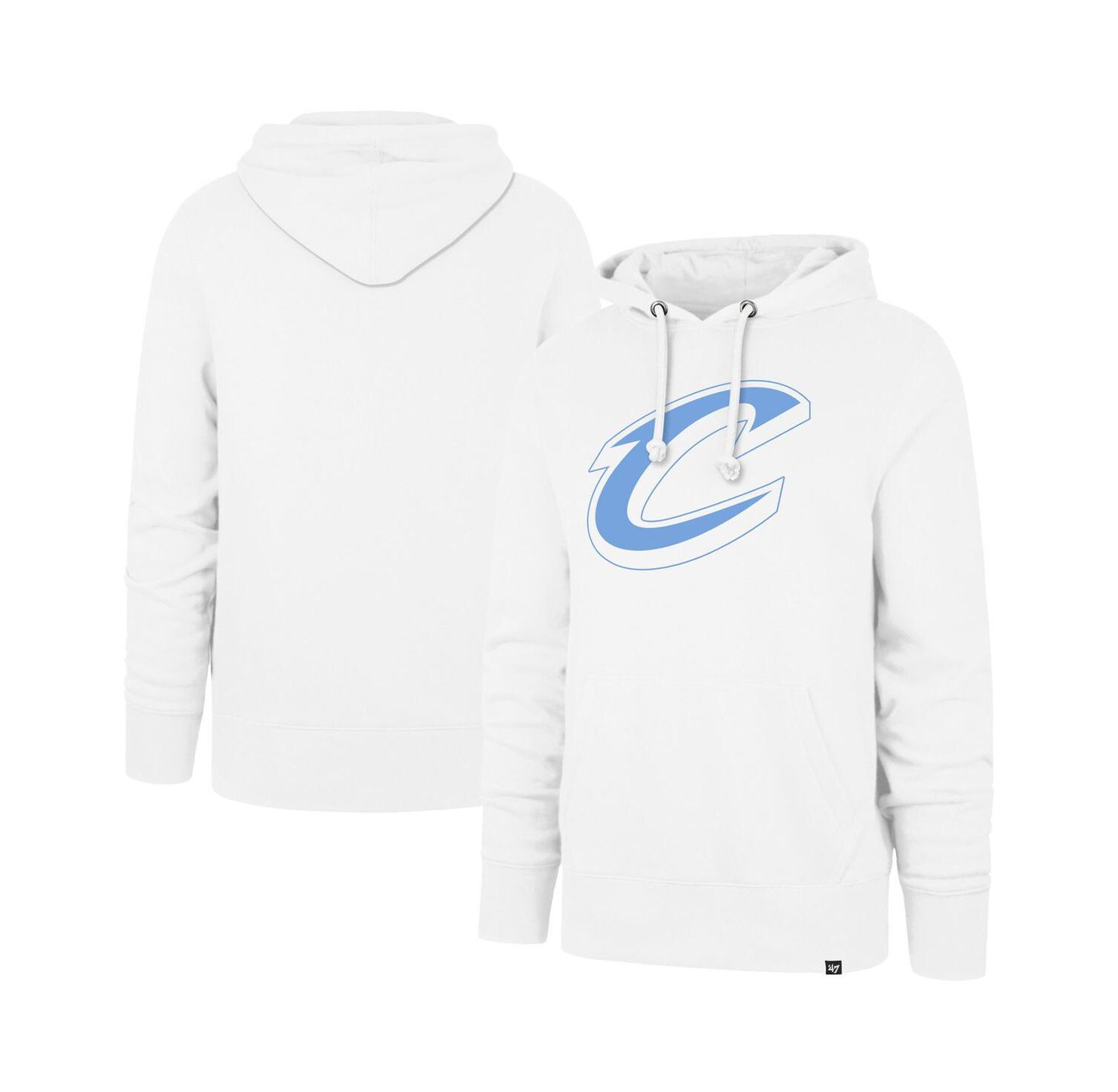 Men's White Cleveland Cavaliers Headline Pullover Hoodie