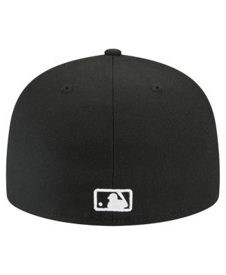 Men's Black Athletics Tri-Hit 59FIFTY Fitted Hat