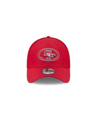 Men's Scarlet San Francisco 49ers Outline 39THIRTY Flex Hat