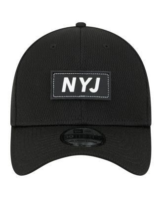 Men's Black New York Jets Scoreboard 39THIRTY Flex Hat
