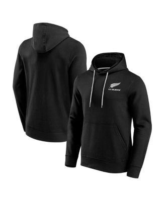 Fanatics - Black All Blacks Essentials Logo Fleece Pullover Hoodie