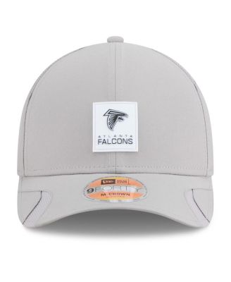 Men's Gray Atlanta Falcons 2025 Sideline M-Crown 9FORTY Adjustable Hat