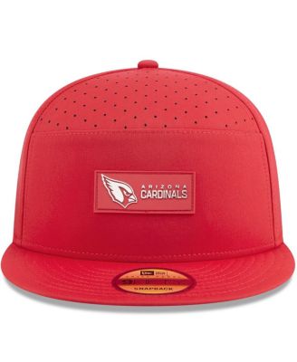 Men's Cardinal Arizona Cardinals 2025 Sideline Split Panel 9FIFTY Snapback Hat