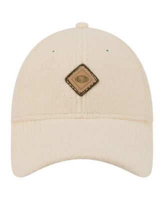 Women's Cream San Francisco 49ers Comfy 9FORTY Adjustable Hat