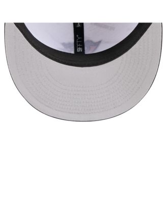Men's White/Black Pittsburgh Penguins Repeat Two-Tone 59FIFTY Fitted Hat